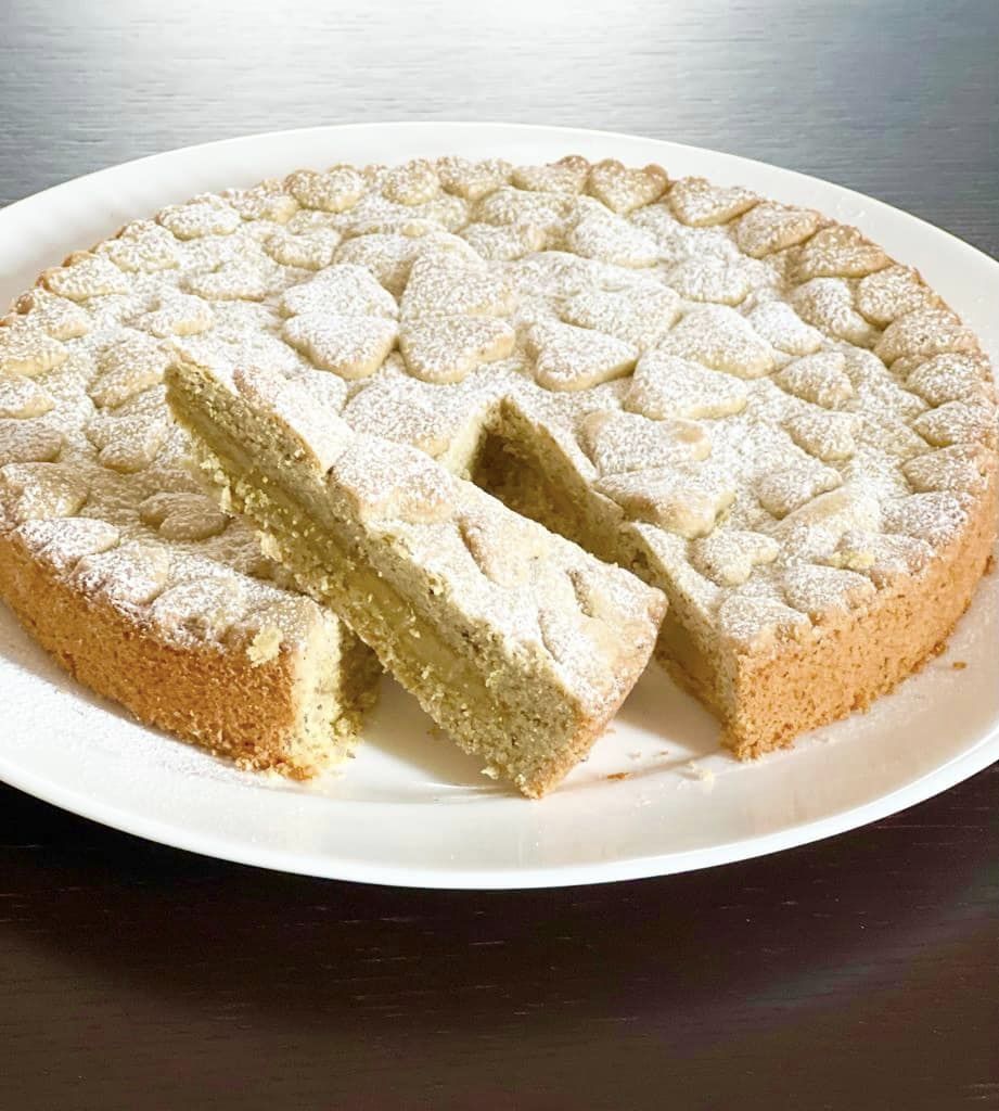 TORTA DI FROLLA AL PISTACCHIO