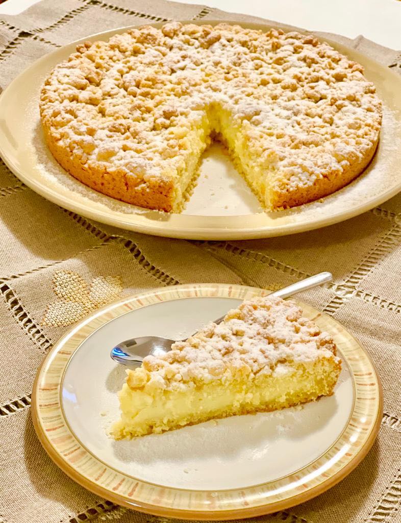 SBRICIOLATA CON CREMA PASTICCERA