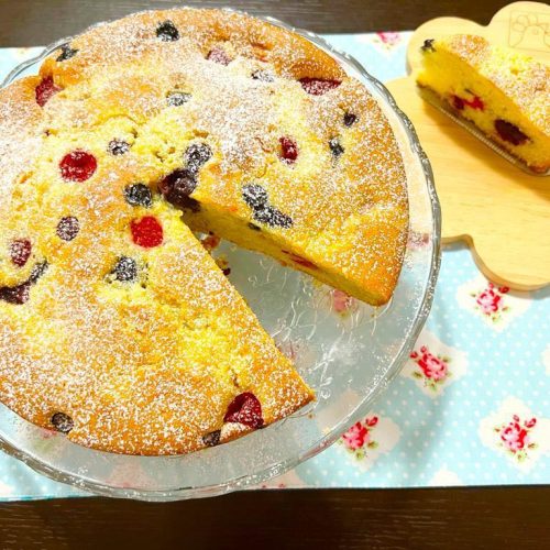 TORTA SOFFICE AI FRUTTI DI BOSCO