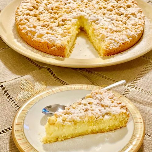 SBRICIOLATA CON CREMA PASTICCERA