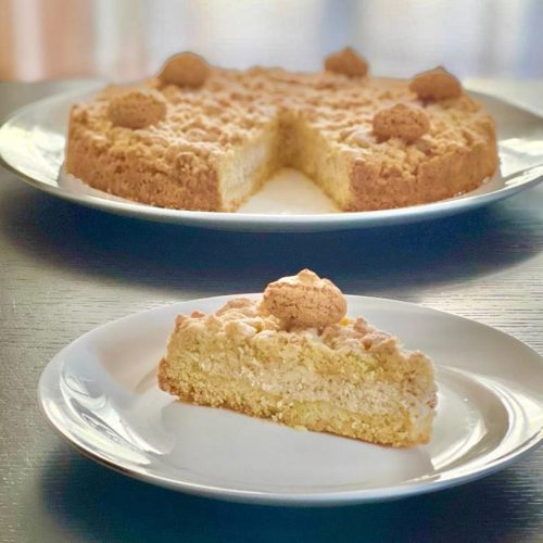SBRICIOLATA RICOTTA E AMARETTI